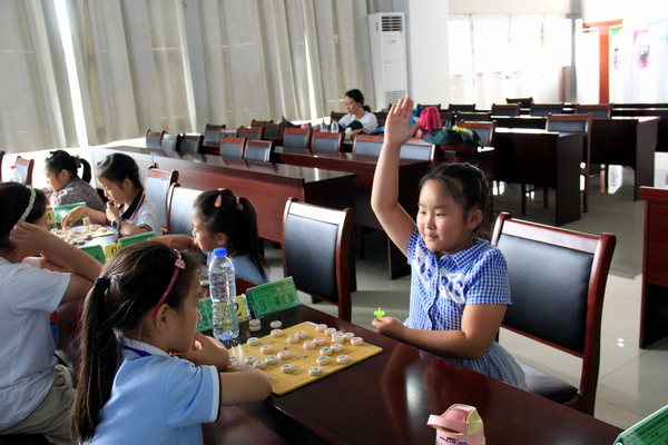 第十二届ob欧宝苏锡常徐象棋特色学校交流赛在潘家小学举行